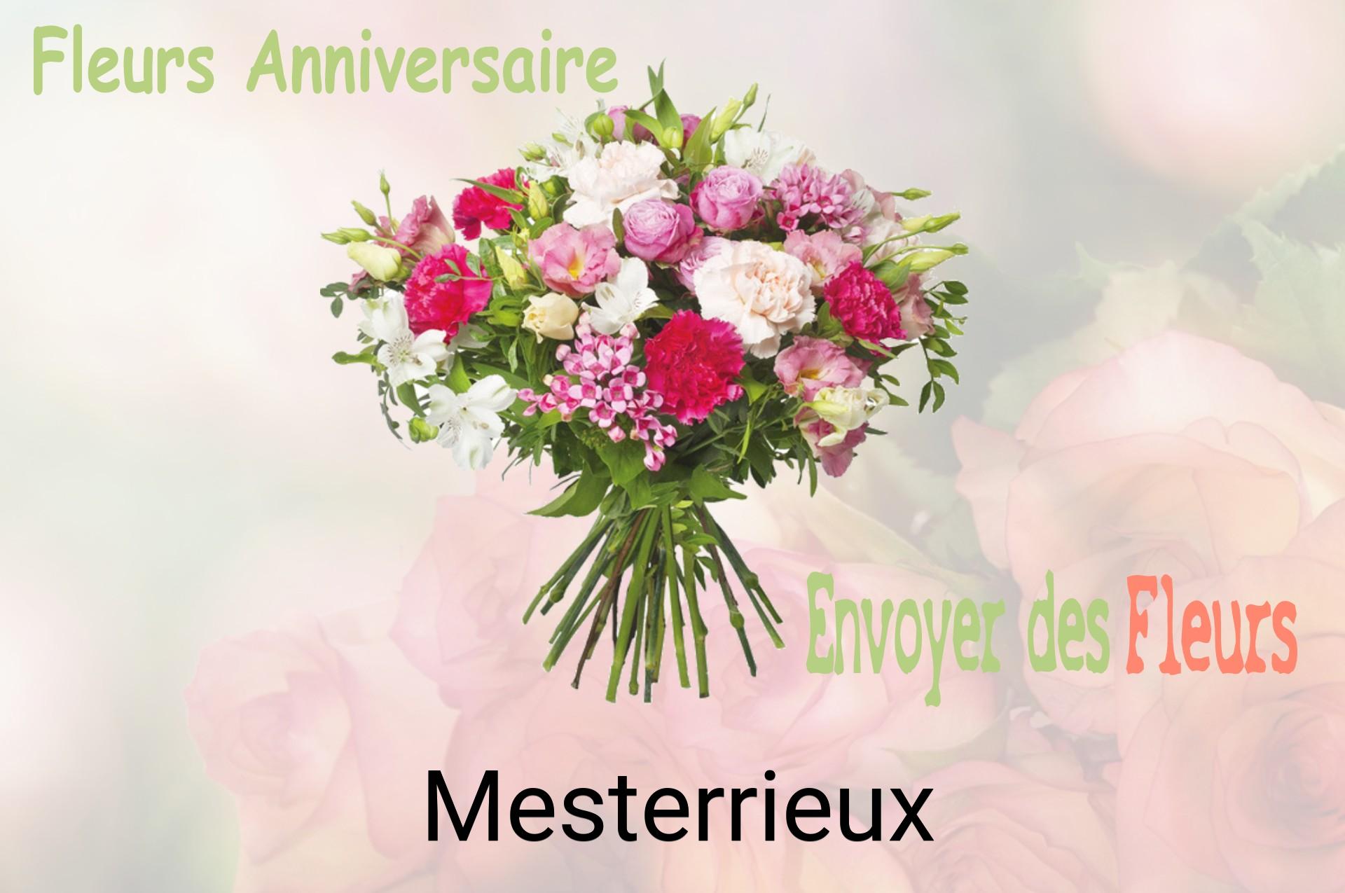 Bouquet de fleurs d’anniversaire livré à Mesterrieux